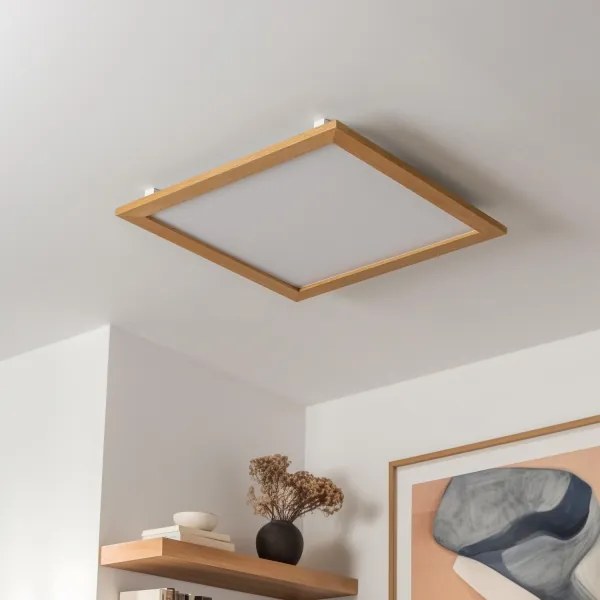 Eglo - LED prisadený panel SALOBRENA LED/31W/230V hnedý
