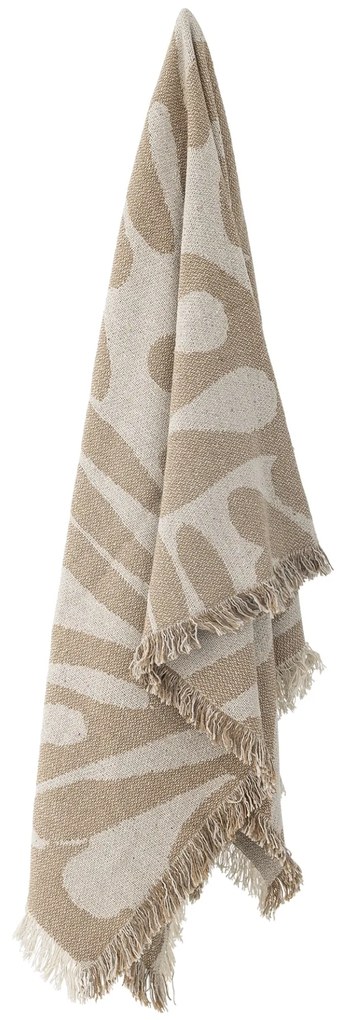 Bloomingville Prehoz z recyklovanej bavlny Alk Brown 130 × 160 cm