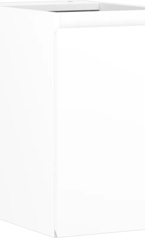 Mexen Orio, kúpeľňová skrinka 30 cm, 1 dvierka, biela matná, 91A11-03047-1-BF01