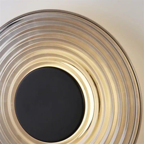 Searchlight 32210SM - LED stmievateľné nástenné svietidlo CLEO LED/9,4W/230V dymové