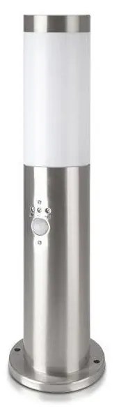 Vonkajšia lampa so senzorom 1xE27/60W/230V IP44 45cm matný chróm