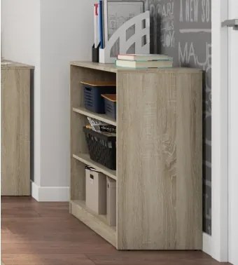 Nízký regál Carlos, dub sonoma, šírka 40 cm%