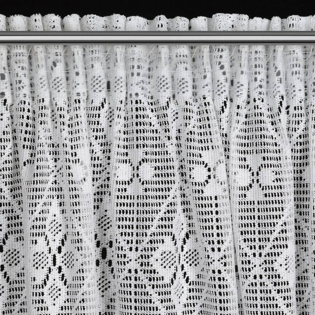 ZÁVES NA PÁSKE NELA 140X270 CM KRÉMOVÁ