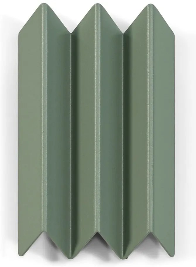 Zeleno-sivý kovový nástenný vešiak Sensu – Spinder Design