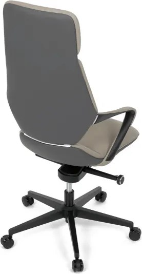 Kancelárska stolička sivá KA-T8426 GREY