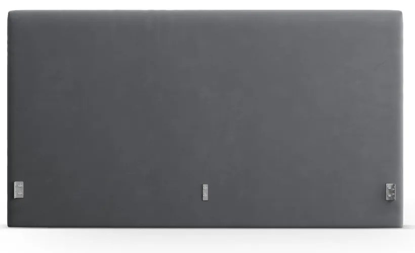 Sivé čalúnené čelo postele 210,5x100 cm Remo – Micadoni