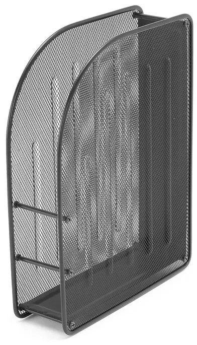 Stojan na spisy, formát A4, čierny