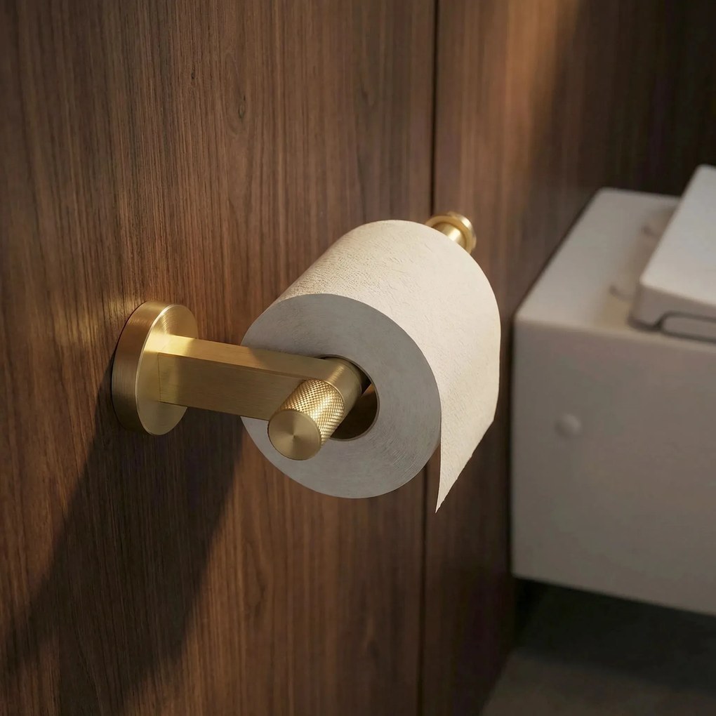 Držiak na toaletný papier REA ORI 39105 zlatý kartáčovaný