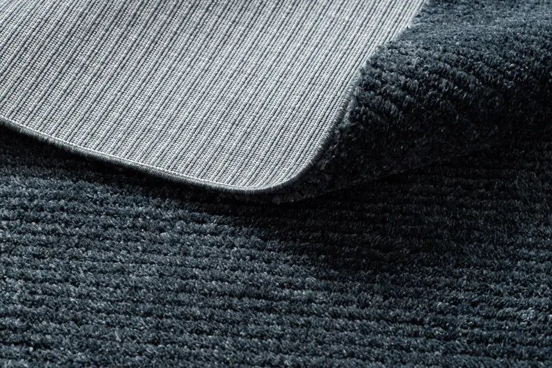 Koberec SEVILLA PC00B pruhy modrý, Maroko, Shaggy