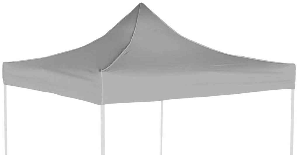 Strešná plachta 3x3m, Sivá / antracitová