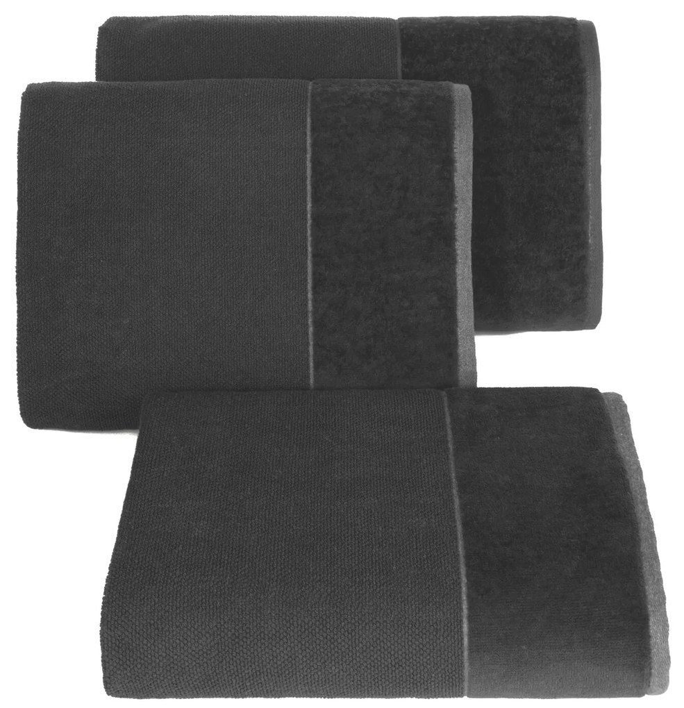 BAVLNENÝ UTERÁK LUCY4 70X140 CM GRAFITOVÁ