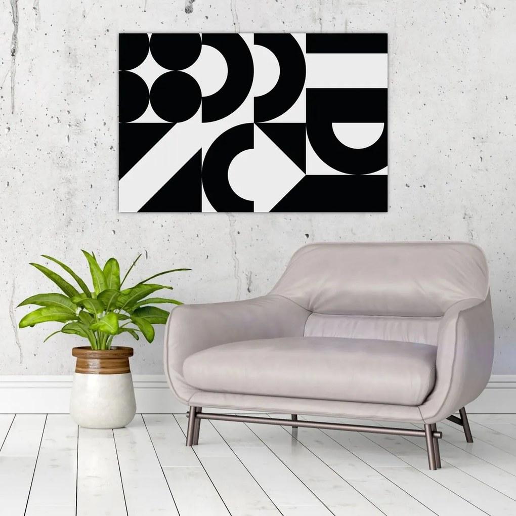 Obraz - Geometrická abstrakcia N⁰2 (90x60 cm)