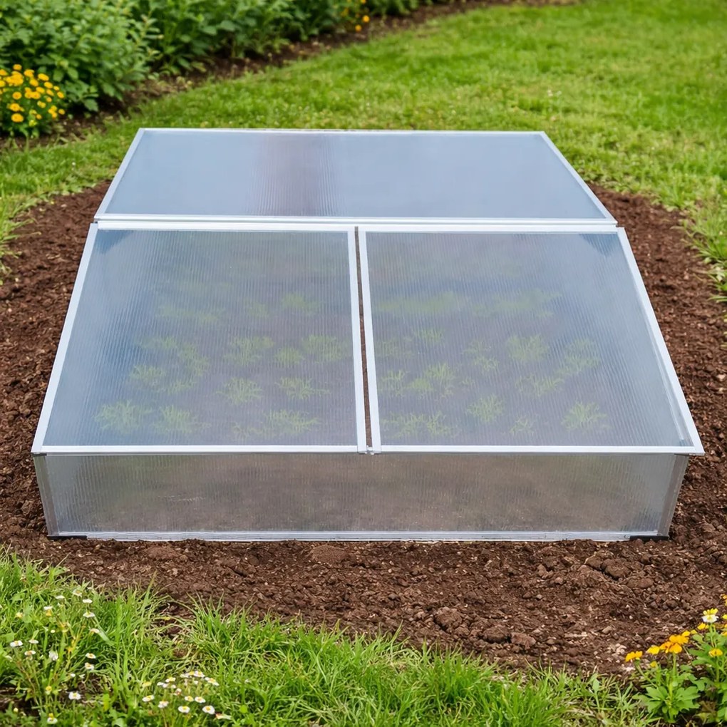 Dvojité parenisko BestBerg BBGH-120CF / 100 x 120 x 40 cm / strieborná