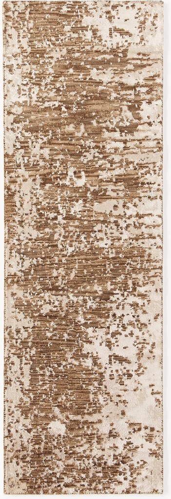 Ručne tkaný vlnený behúň s abstraktným vzorom Cynthia