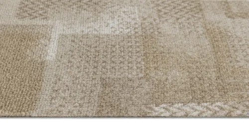 Koberce Breno Metrážny koberec FOLK 30, šíře role 400 cm, béžová, viacfarebná