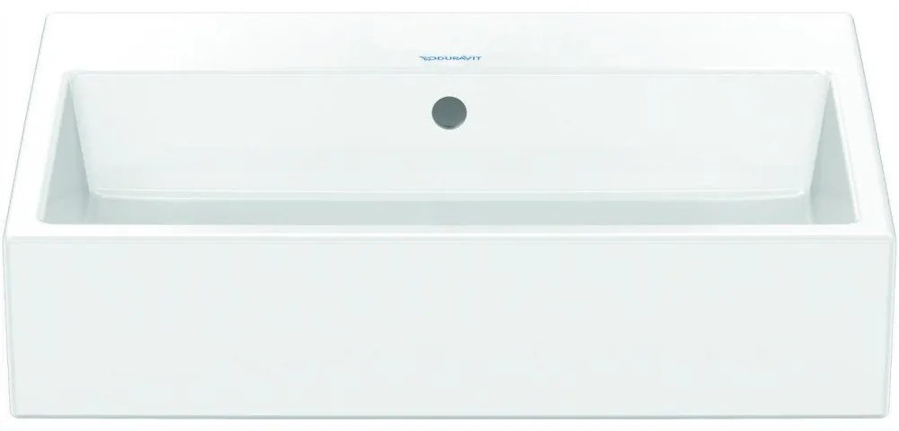 DURAVIT Vero Air obdĺžniková umývadlová misa bez otvoru, s prepadom, 600 x 470 mm, biela, 2352600060