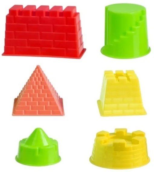 Kruzzel Magický tekutý kinetický piesok 2000g + formičky + pieskovisko
