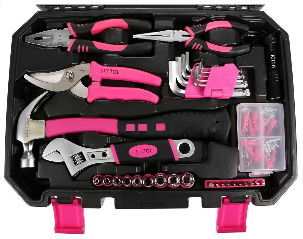 Sixtol Sada náradia Home Pink, 128 ks