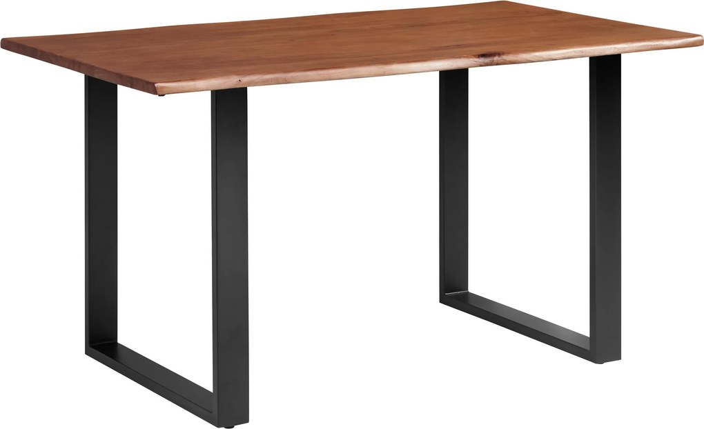 XXXLutz JEDÁLENSKÝ STÔL, akácia, čierna, farba akácie, farba vlašského orecha, 160/90/76 cm P & B - Online Only jedálne - 001630017118
