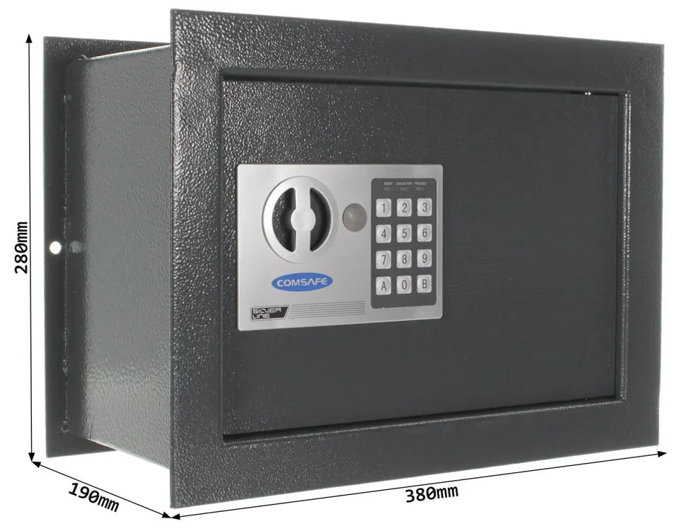 Comsafe Stenový sejf elektronický WALLMATIC 1, 10 l