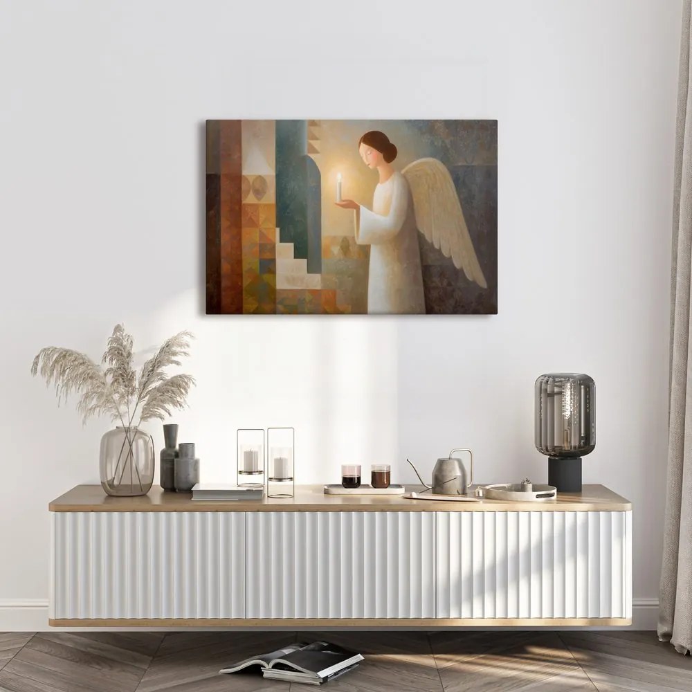 Vianočný obraz ochranný anjel