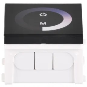 Dotykový spínač so stmievačom pre jednofarebné LED pásiky 12-24V 4-kanálový