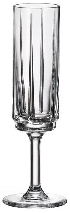 BOHEMIA OLIVIA POHÁR NA ŠAMPANSKÉ 150ML SADA 6KS