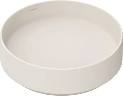 Hansgrohe Xuniva Evo S umývadlo 40x40 cm písková matná béžová mat bez otvoru pre batériu, bez prepadu 60323780