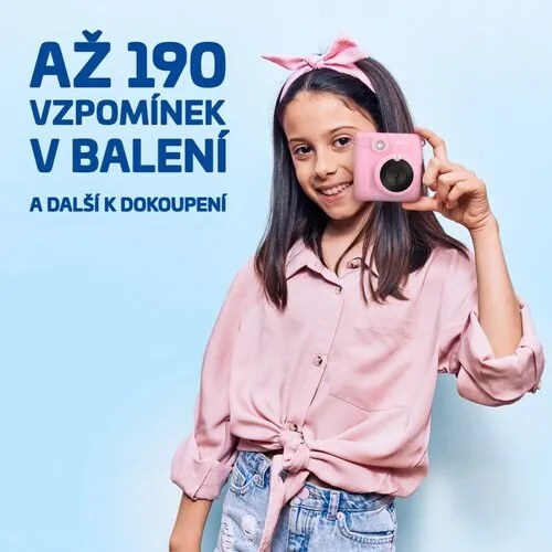LAMAX InstaKid1 detský fotoaparát, ružová