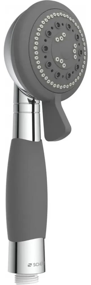 Schütte 60971 - Ručná sprcha VITAL lesklý chróm/sivá