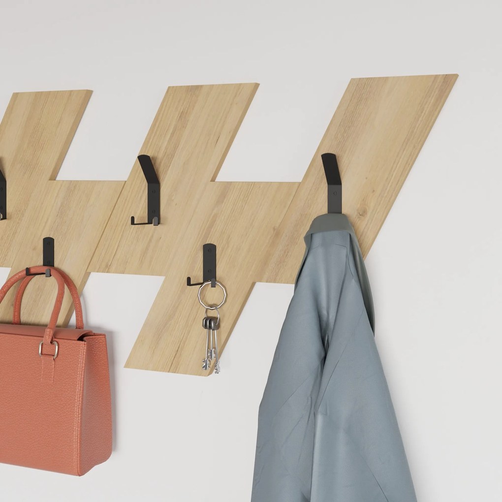 Predsieňový vešiak Houseland Livy dub zafírový