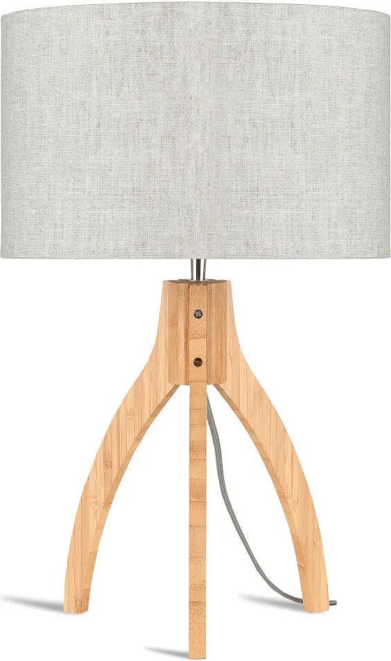 XXXLutz STOLNÁ LAMPA, nástenný stmievač, 36/54 cm Good & Mojo - Online Only bytové doplnky - 004315006715