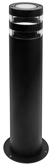 Vonkajšia lampa RINO 1xE27/12W/230V IP54 44 cm čierna