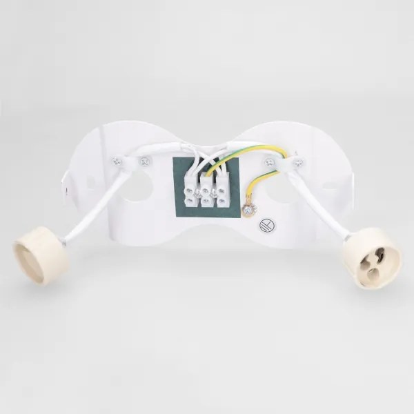 BRILAGI - Bodové svietidlo MIA DOUBLE 2xGU10/30W/230V biela