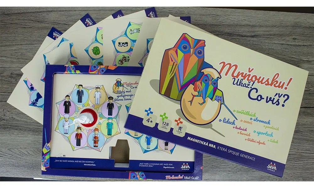 Seva Mrňousku! Ukaž! Co víš?