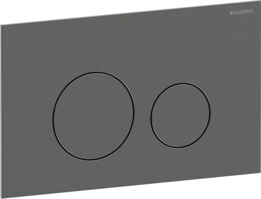 Geberit Sigma40 ovládacie tlačidlo oceľ čierny chróm 115.628.QD.1