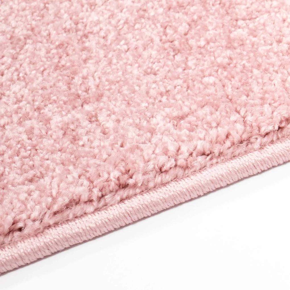 Dekorstudio Moderný koberec BUBBLE - Ružová mačka Rozmer koberca: 120x160cm