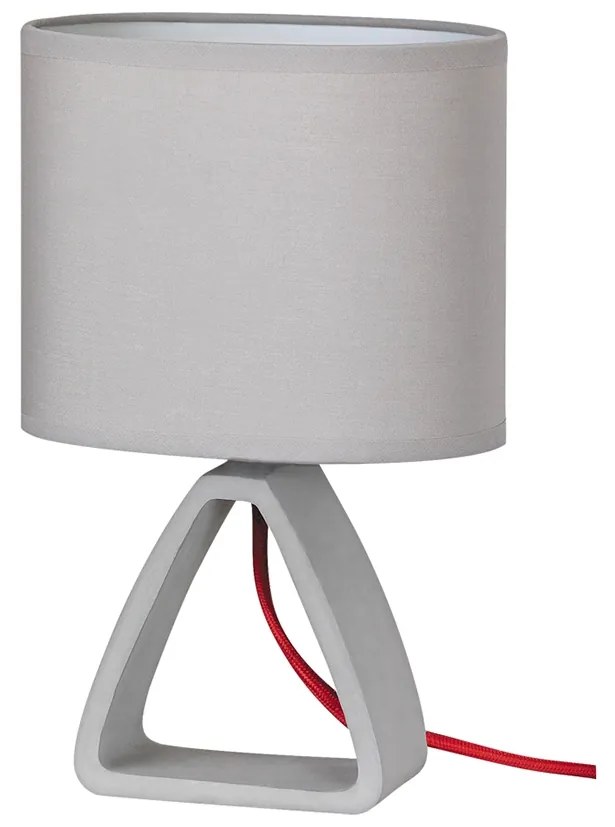 Rabalux 4340 - Stolná lampa HENRY 1xE14/40W/230V šedá