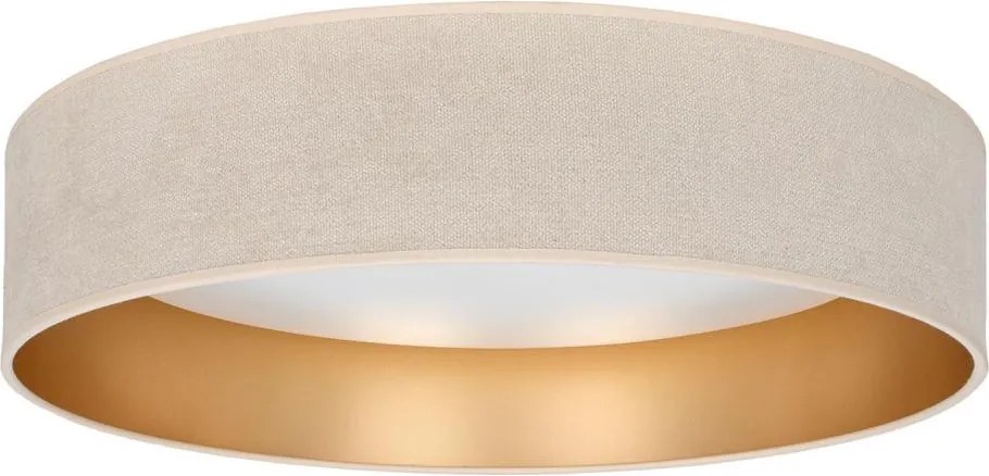 BRILAGI-LED stmievateľné veľké SMART stropné svietidlo 36W/230V 3000–6000K, priemer 55 cm, krémová/zlatá WT+DO