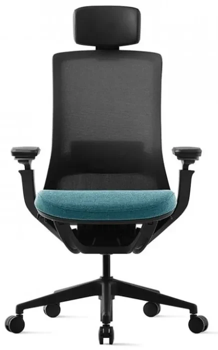 Kancelárska ergonomická stolička ROLY — sieť, látka, čierna / viac farieb Antracit