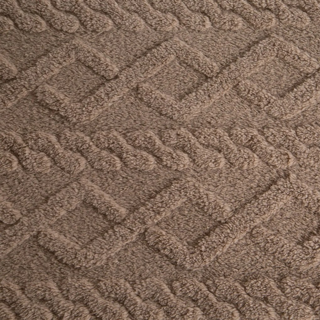DEKA BRAID 200X220 CM BÉŽOVÁ