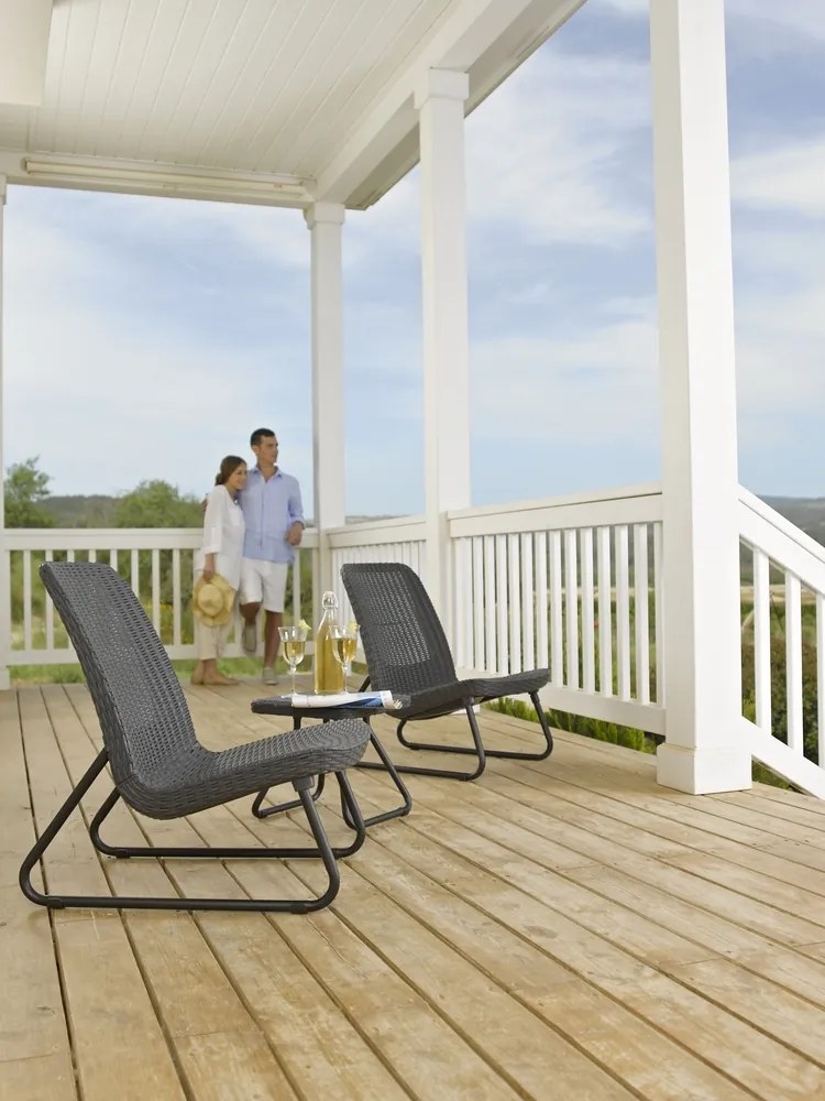 KETER RIO PATIO Set balkónový, antracit 17197637