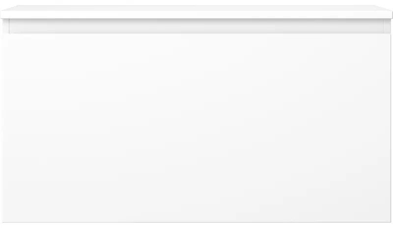 Mexen Orio, kúpeľňová skrinka 90 cm s hornou časťou, 1 zásuvka, biela matná, 91A10-09047-1-BFC01