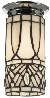 Tiffany svietidlo stropné ANTIK 21*10