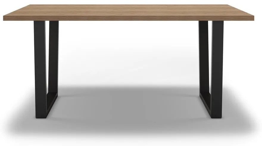 Jedálenský stôl s doskou v dubovom dekore 100x180 cm Francesca - Marckeric