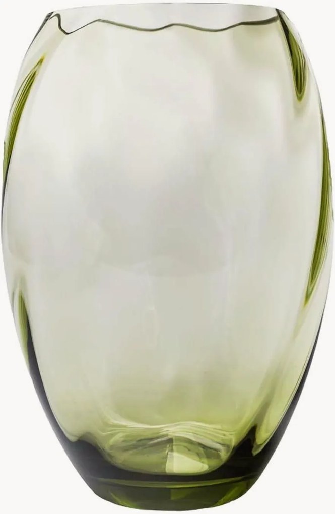 Ručne fúkaná váza Elipse, V 23 cm