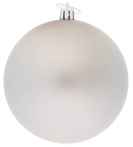 DECOLED Plastová koule, prům. 10 cm, stříbrná, 6 x matná