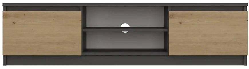 TV stolík 140 Malwa Antracit/Artisan