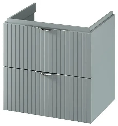 Cersanit Tirso, závesná skrinka pod umývadlo 594x447x572 mm, zelená matná, S1015-015