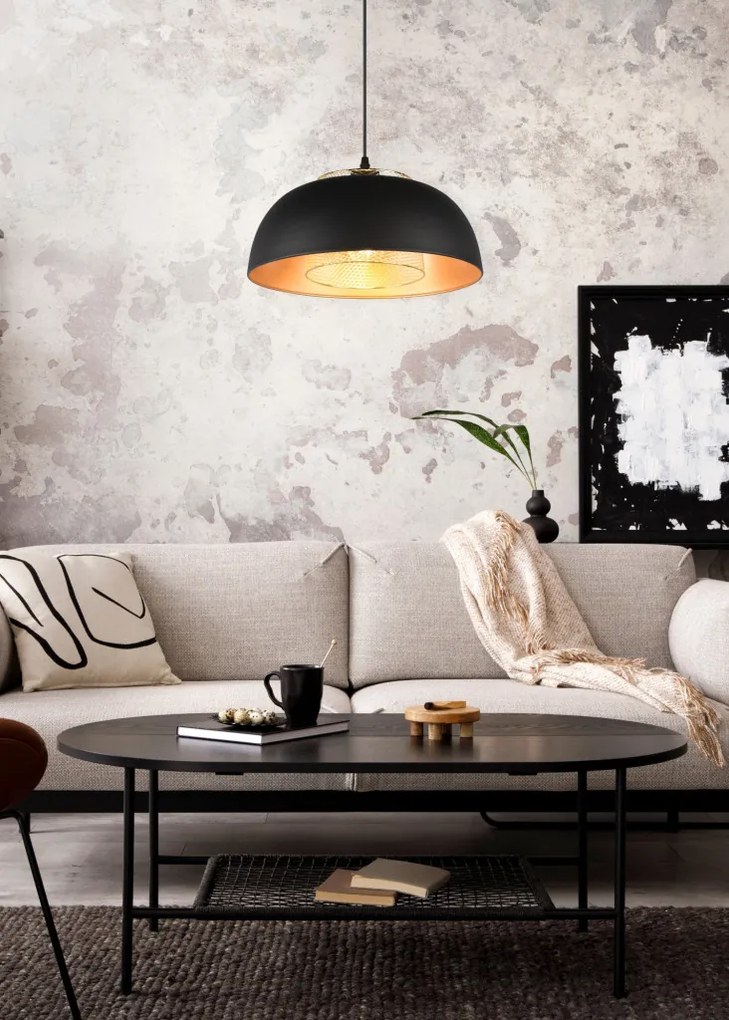 Luster Punch, čierno-zlatý